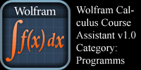 Wolfram Calculus Course Assistant v1.0